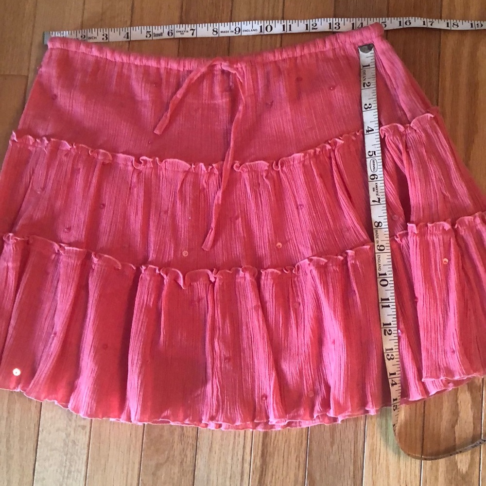 Flirty swimsuit coverup skirt sz L
